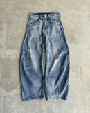 【10日以内お届け】カジュアルダメージバルーンデニム L2079