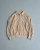 【10日以内お届け】チェックシャツ L2100