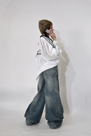 【10日以内お届け】カジュアルダメージバルーンデニム L2079