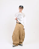 【10日以内お届け】ストライプフラットトップキャップ L2160