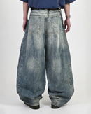 【10日以内お届け】カジュアルダメージバルーンデニム L2079