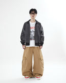 【10日以内お届け】ウォッシュドキャンバストラックジャケット L2137