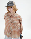 【10日以内お届け】チェックシャツ L2100
