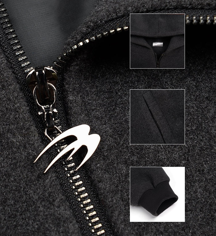 ルーズスウェットジップパーカー L0963 