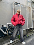 【10日以内お届け】 ウォッシュドブラックバギーデニム L2011