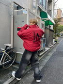 【10日以内お届け】 ウォッシュドブラックバギーデニム L2011