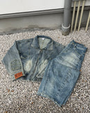 【10日以内お届け】ユニークデニムジャケット L2222