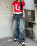 【10日以内お届け】ウォッシュドバンブーデニム L2117