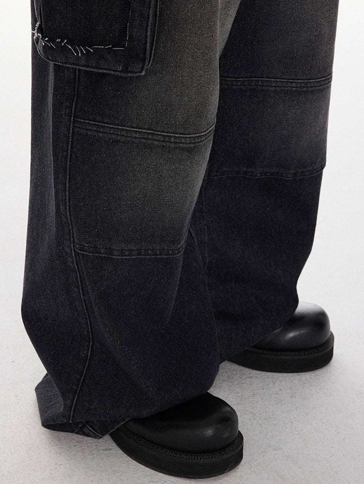 カーゴパッチポケットジーンズ L1000
