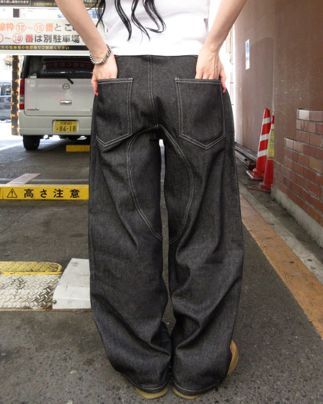 7日以内お届け】デザインリジットデニム L2233