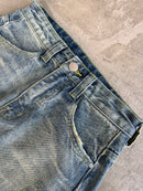 【10日以内お届け】カジュアルダメージバルーンデニム L2079