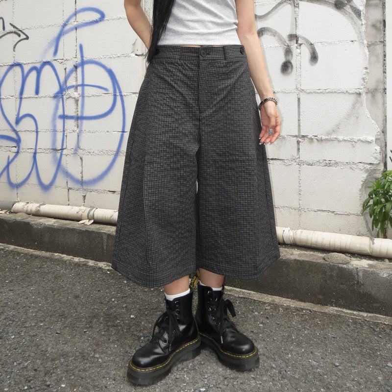 7日以内お届け】チェックハーフパンツ L2245