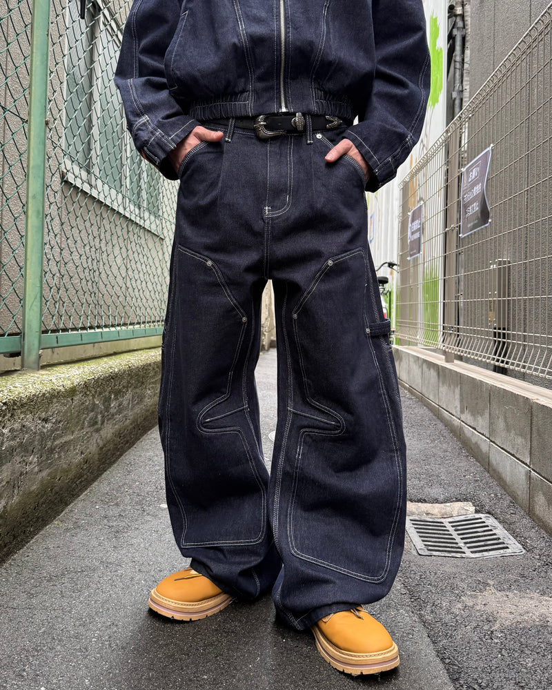 7日以内お届け】ダブルニーバルーンデニム L2197