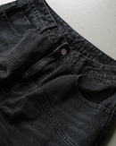 【10日以内お届け】カーブラインダメージデニム L2126