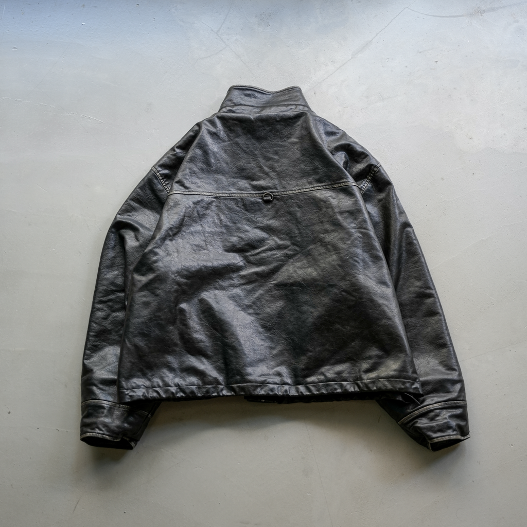 地底人オンライン リバーシブルPUレザーフリースジャケット L2012 地底人オンライン リバーシブルPUレザーフリースジャケット L2012