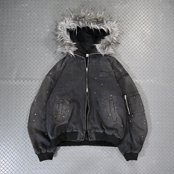 【10日以内お届け】ウォッシュドファージャケット L2205