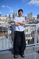 【10日以内お届け】ステッチバルーンインディゴデニム L2083