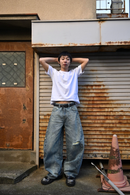 【10日以内お届け】カジュアルダメージバルーンデニム L2079