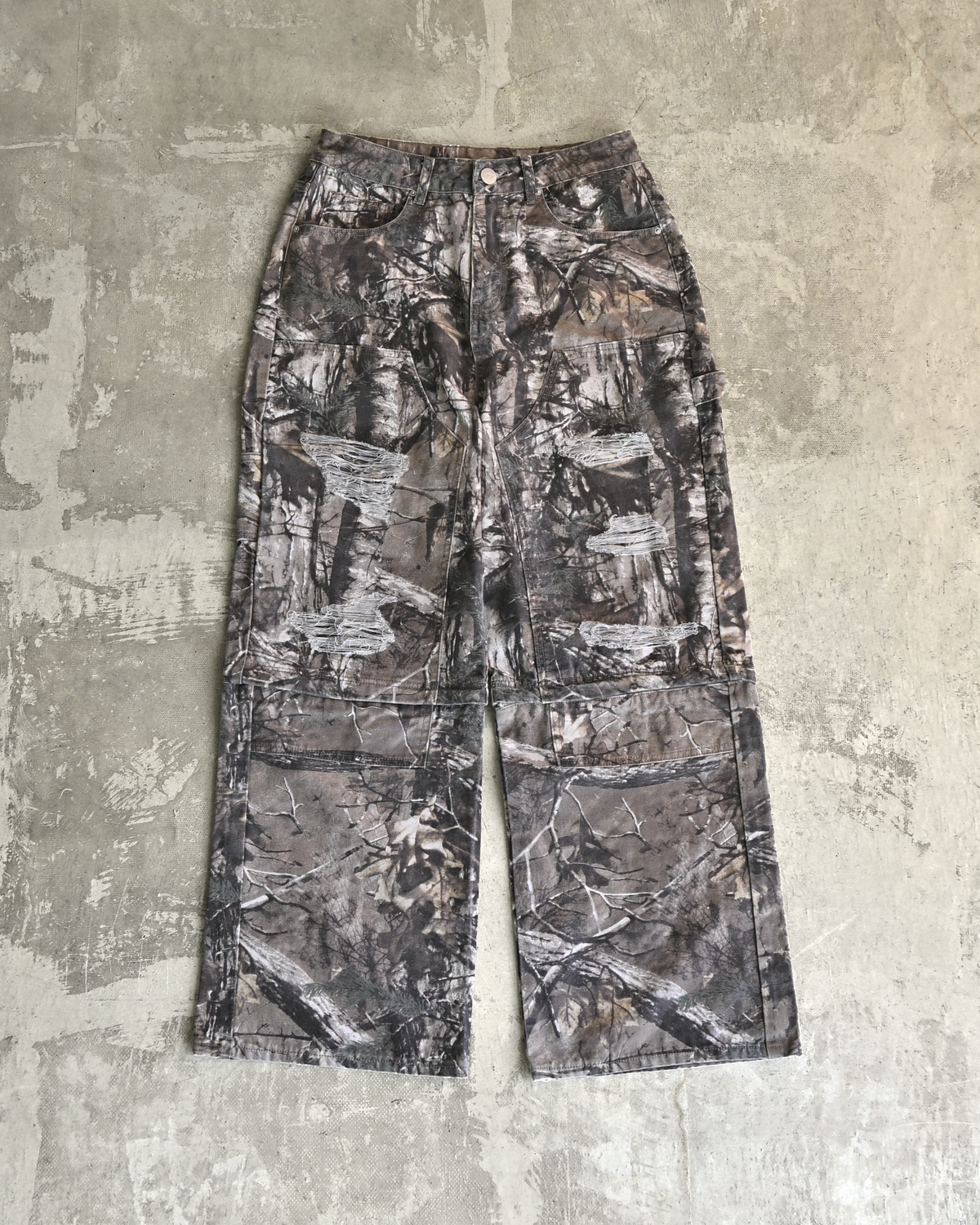 7日以内お届け】 リアルツリーダメージ2WAYパンツ L2058 7日以内お届け】 リアルツリーダメージ2WAYパンツ L2058