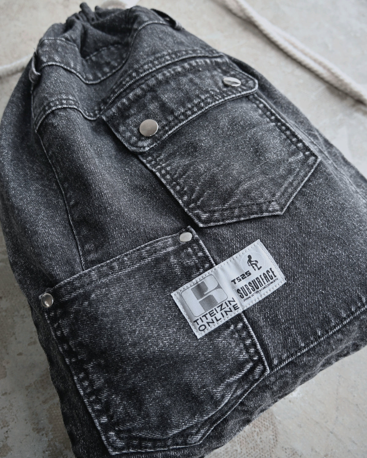 10日以内お届け】デニムナップザック L2131