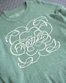 【10日以内お届け】 クルーネックメランジニット L2144