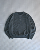 【10日以内お届け】ウールブレンドヘンリーネックニット L2143