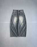 【10日以内お届け】バルーンダメージデニム L2177