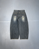 【10日以内お届け】バルーンダメージデニム L2177