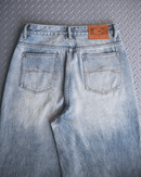 【10日以内お届け】ウォッシュドクラックバギーデニム L2085