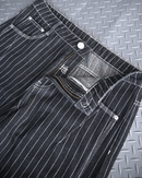 【10日以内お届け】ストライプバルーンデニム L2091