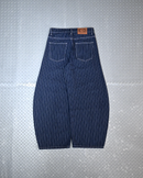 【10日以内お届け】ストライプバルーンデニム L2091