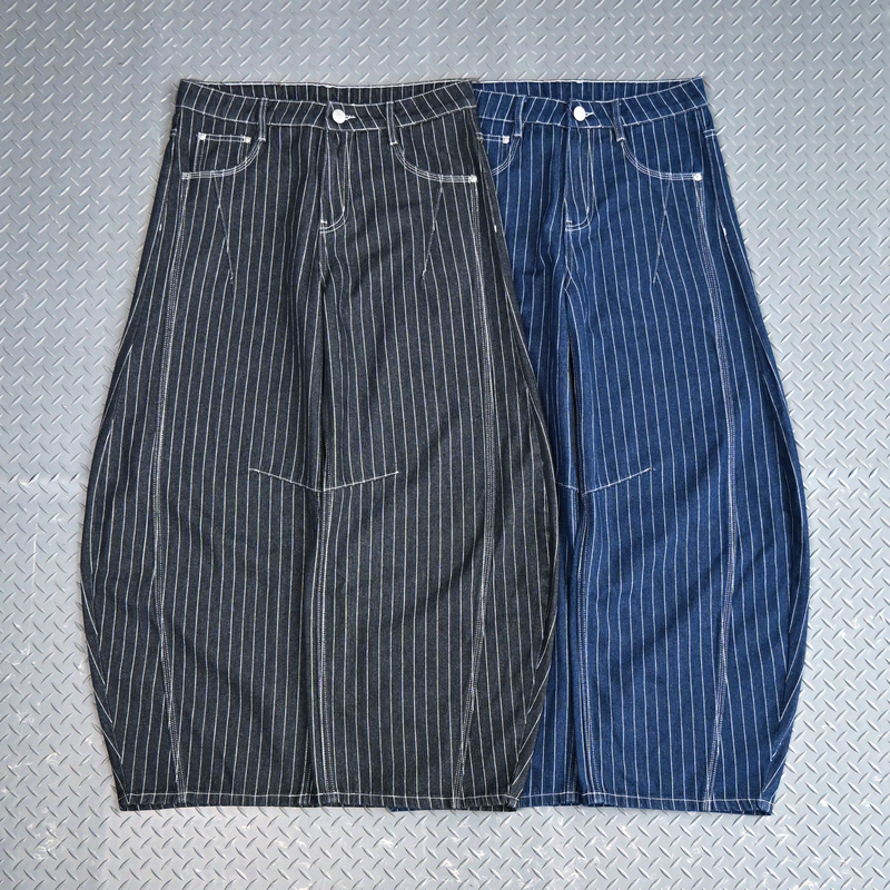 【予約販売】ストライプバルーンデニム L2091