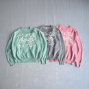 【7日以内お届け】 クルーネックメランジニット L2144