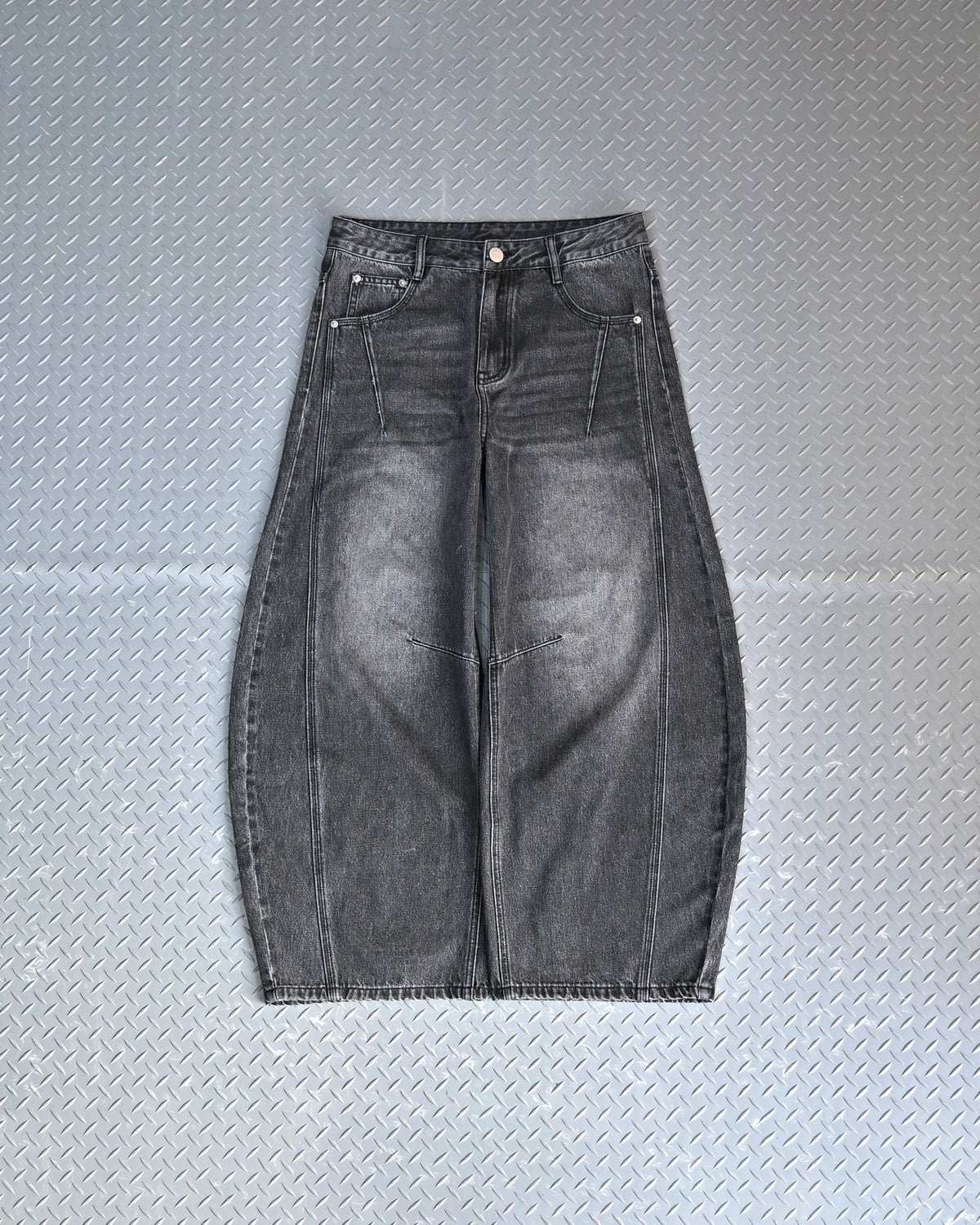 10日以内お届け】ウォッシュドステッチバルーンデニム L2090