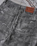 【10日以内お届け】 ダメージカモ2WAYパンツ L2103