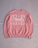 【10日以内お届け】 クルーネックメランジニット L2144