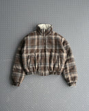 【10日以内お届け】リバーシブルチェックアウター L2142