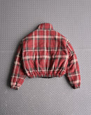 【10日以内お届け】リバーシブルチェックアウター L2142