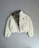 【10日以内お届け】リバーシブルチェックアウター L2142