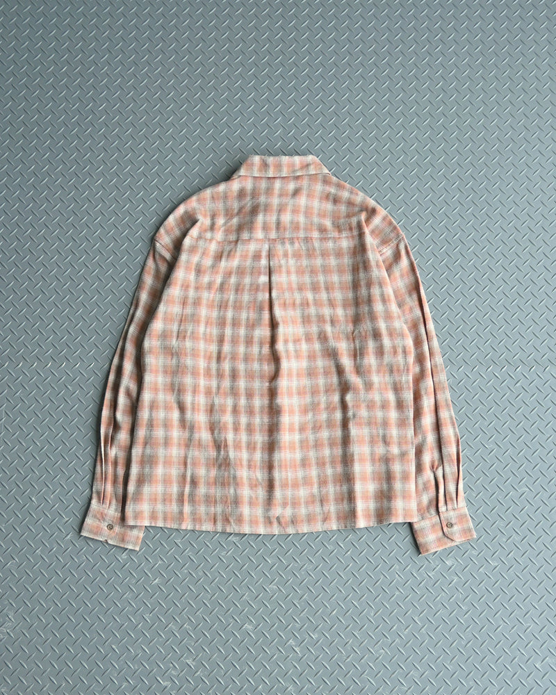 【10日以内お届け】チェックシャツ L2100
