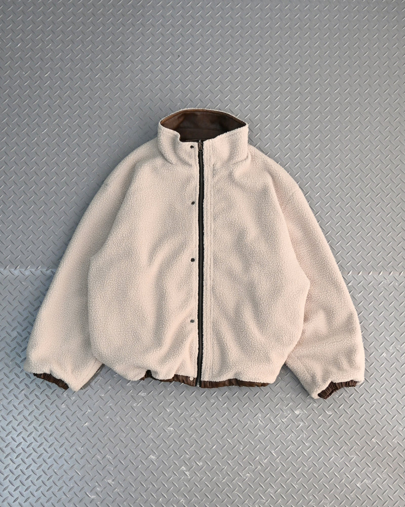 【予約販売】リバーシブルPUレザージャケット L2084
