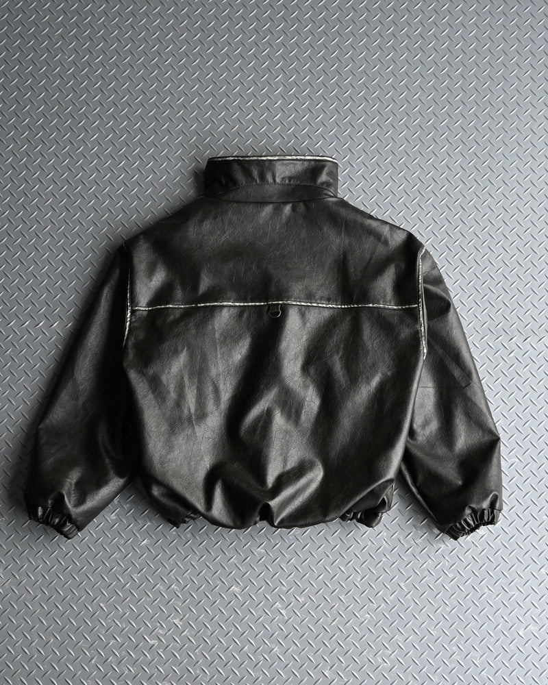 【予約販売】リバーシブルPUレザージャケット L2084