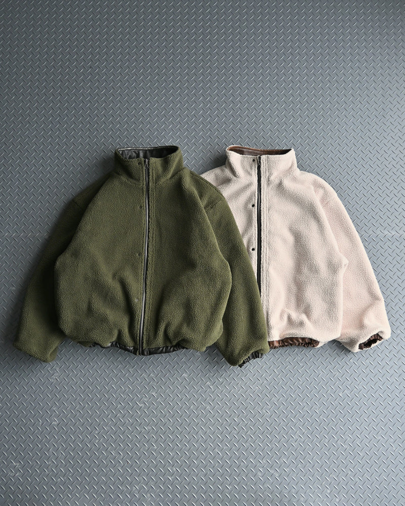 【予約販売】リバーシブルPUレザージャケット L2084