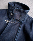 【10日以内お届け】トグルフック2WAYコーデュロイカラーコート L2166