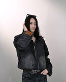 【10日以内お届け】ユニークデニムジャケット L2222