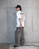 【10日以内お届け】 ダメージカモ2WAYパンツ L2103