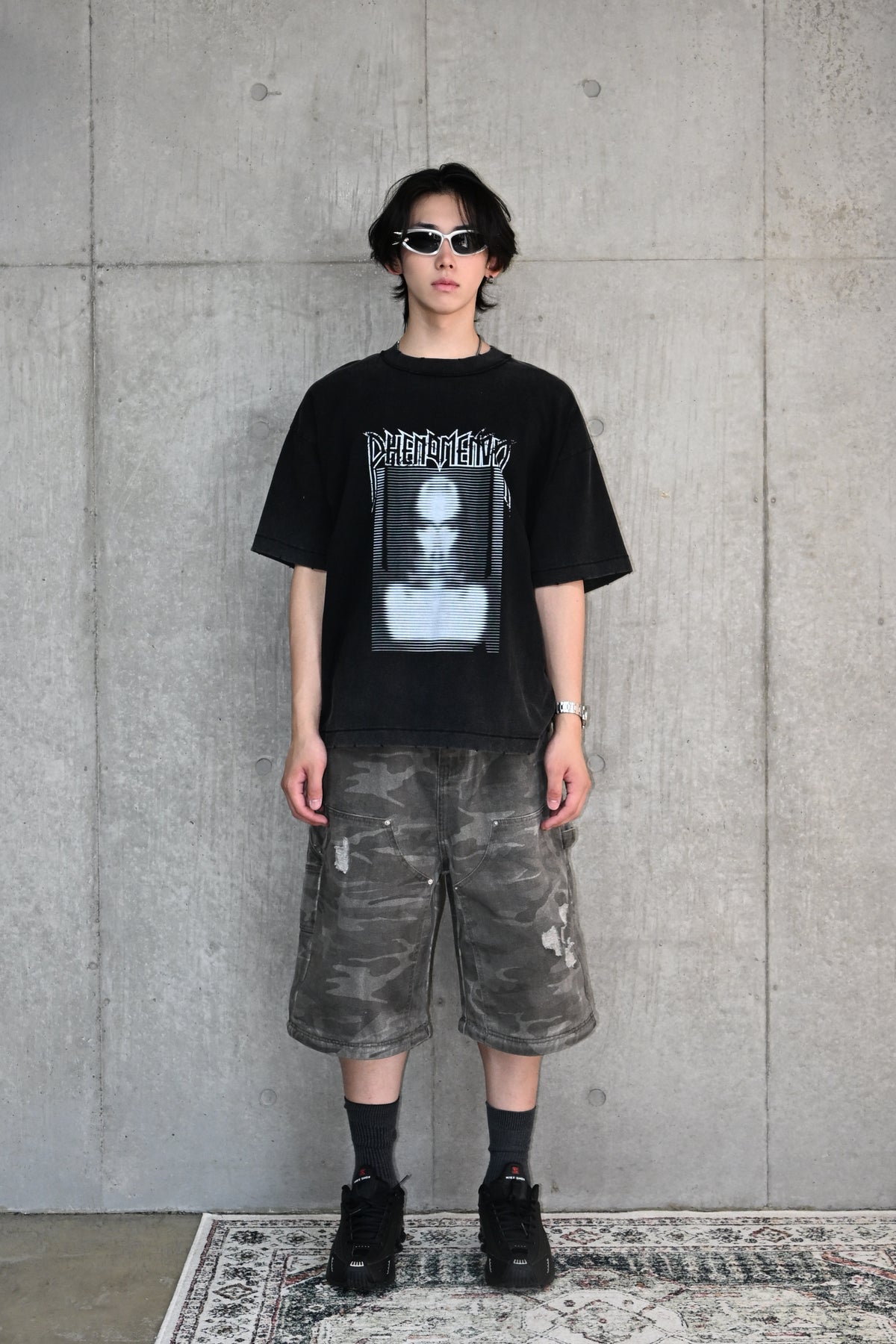 ウォッシュドカモ2WAYパンツ L2103 10日以内お届け】 ダメージカモ2WAYパンツ L2103