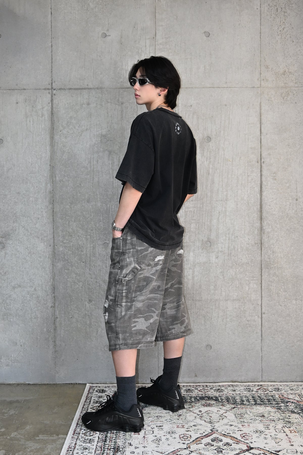 ウォッシュドカモ2WAYパンツ L2103 10日以内お届け】 ダメージカモ2WAYパンツ L2103