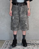 【10日以内お届け】 ダメージカモ2WAYパンツ L2103