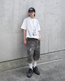 【10日以内お届け】 ダメージカモ2WAYパンツ L2103